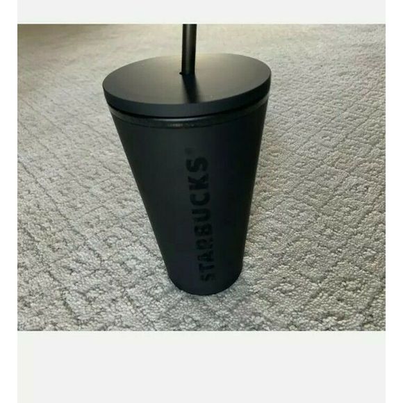 Starbucks 2019 Holiday Tumbler Black Matte 16oz - Picture 2 of 7